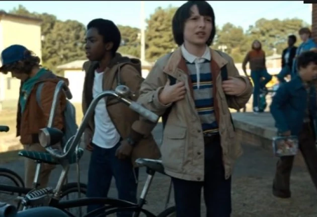 Кадр из «Очень странные дела» 1 сезон 1 серия