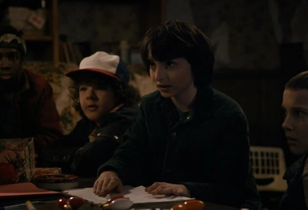 Кадр из сериала Очень странные дела 2 сезон