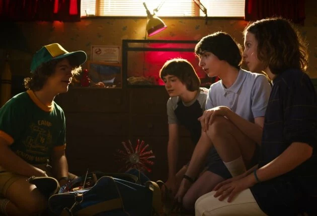 Кадр из сериала Очень странные дела 3 сезон