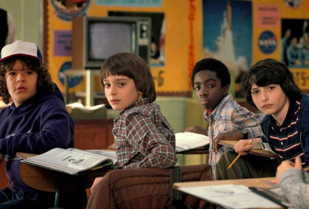 Кадр из сериала Очень странные дела